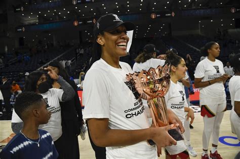 Las Vegas Aces star A'ja Wilson wins second WNBA MVP award