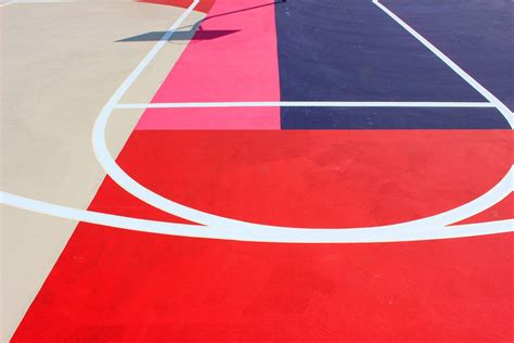 Kinloch Park Basketball Courts Mural by William LaChance | Basketball ...