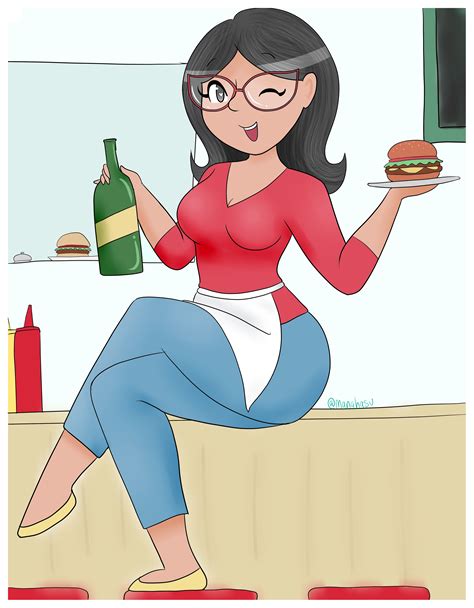 Linda Belcher (Bob's Burgers) by Manahasu on Newgrounds