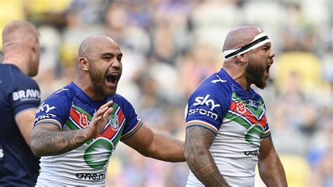 NRL 2023: Warriors win 26-12 over Cowboys, Titans beat Storm 38-34 ...