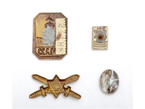 Four Pins – Jewish Fighters in the Yishuv Period – "First Judeans" Jewish Legion and "Zion ...