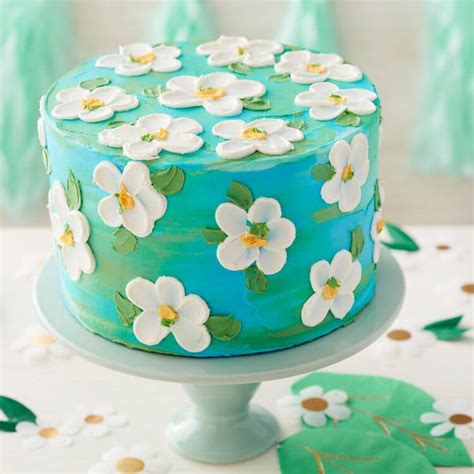 20 Beautiful Flower Birthday Cake Ideas | Wilton's Baking Blog | Homemade Cake & Other Baking ...