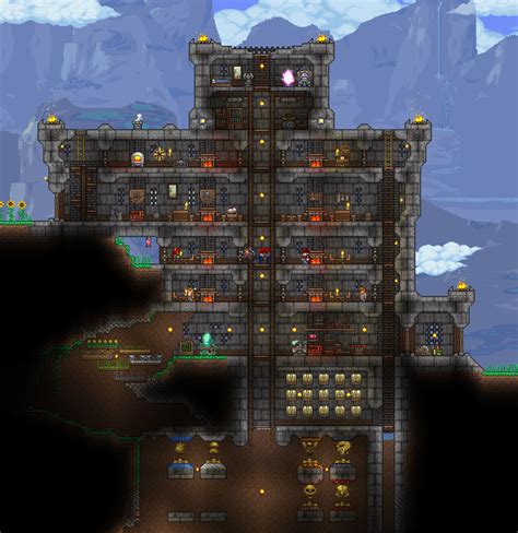 Pre-Hardmode Castle : Terraria