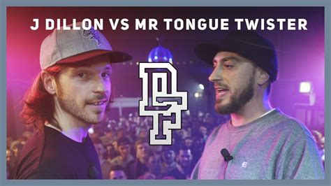 J DILLON VS MR TONGUE TWISTER | Don't Flop Rap Battle - YouTube