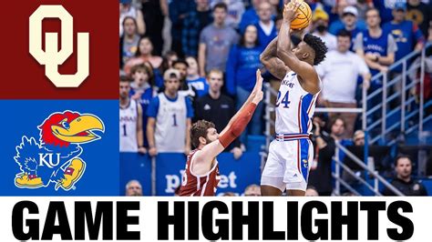 Oklahoma vs #2 Kansas | 2023 College Basketball Highlights - Win Big Sports