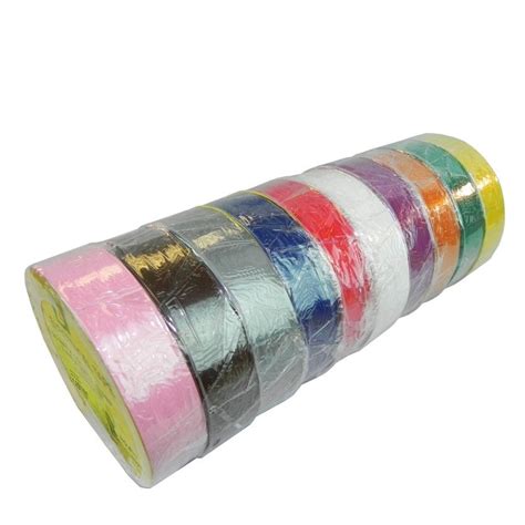 Colored Electrical Tape 3/4 in - 10 Pack (62018d) - Tape Depot