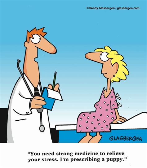 #Puppies are the best medicine. | Read Glasbergen Cartoons… Today Cartoon, Cartoon Dog, Cartoon ...