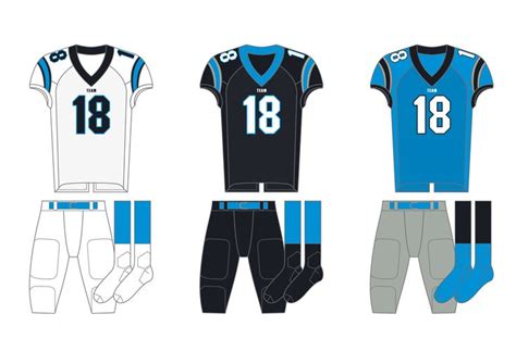 Carolina Panthers Uniforms | American football uniform, Football ...