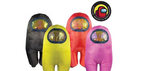 Among Us Inflatable Costumes Will Have You Looking Sus This Halloween