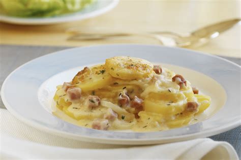 Quick Scalloped Potatoes With Ham Recipe