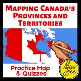 Canadian Map Label Teaching Resources | Teachers Pay Teachers