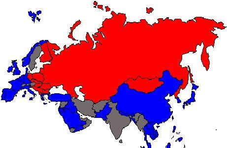 Map Of Ussr 1950