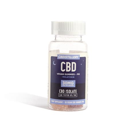 CBDISTILLERY CBD Gummies +Melatonin (30mg) | The Little Herb House