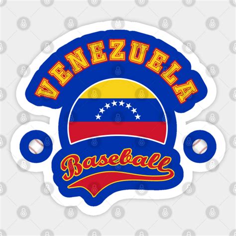 Venezuela Baseball Team - Venezuela Baseball - Sticker | TeePublic