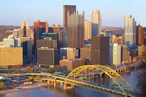 370+ Pittsburgh Skyline Sunset Stock Photos, Pictures & Royalty-Free ...