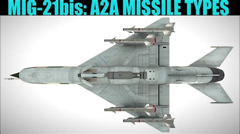 Mig-21bis: Air to Air Missile Types Explained | DCS WORLD - YouTube