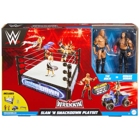 WWE Wrekkin Slam ‘N Smackdown Playset | Smyths Toys UK