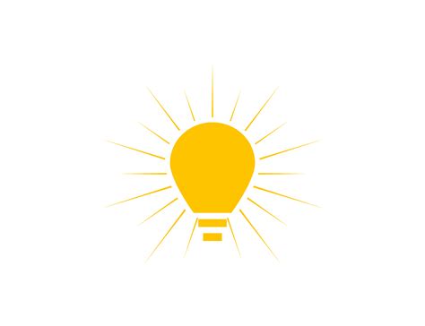 Light Bulb Symbol Logo Template Vector Design Gráfico por meisuseno ...