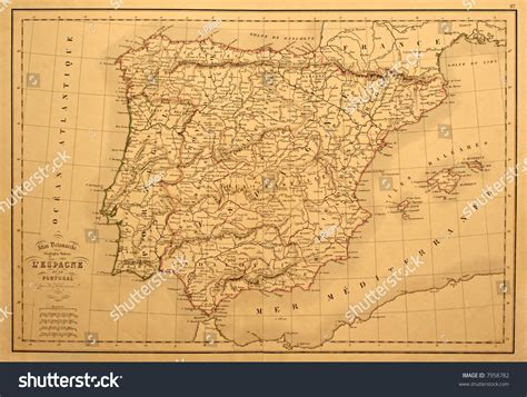 4,829 Old spain map Images, Stock Photos & Vectors | Shutterstock