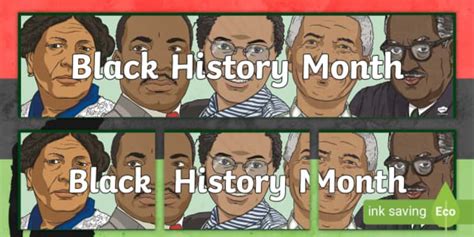 Black History Month 2024 - Events and Holidays - Twinkl CA