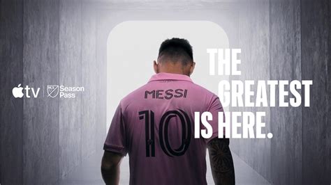 Lionel Messi debuts on MLS on Apple TV+ tonight, and Apple is promoting ...