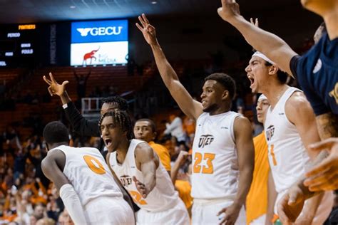 UTEP Miners men's basketball team positioned for strong finish