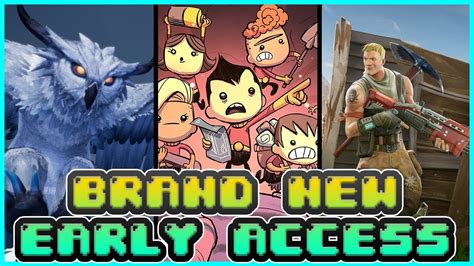 TOP TEN "NEW EARLY ACCESS" GAMES - YouTube