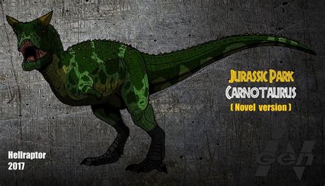 Jp: The Lost World Novel: Carnotaurus (new art ) by Hellraptor on ...