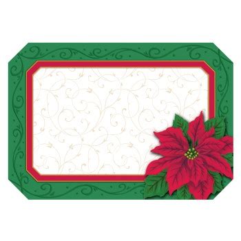 Seasonal Occasions Placemats Christmas: Party at Lewis Elegant Party Supplies, Plastic ...