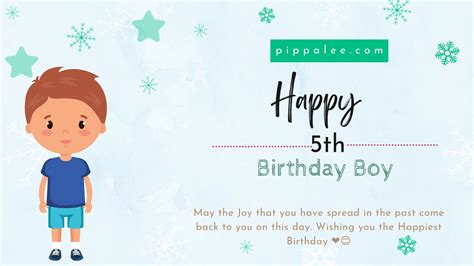 Best Happy 5th Birthday Boy - Cute Wishes 2022