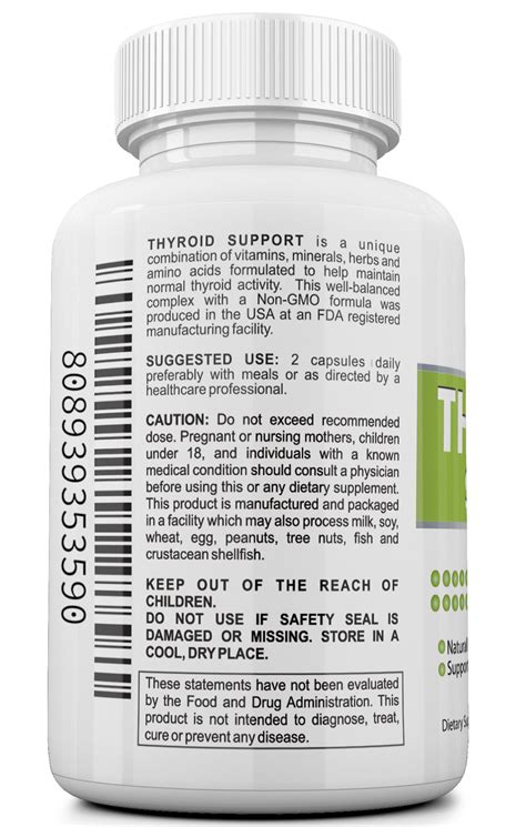 Thyroid Support Supplement with Iodine 30 Days Supply – Alice Foods