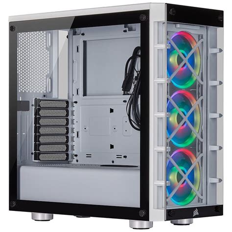 CORSAIR ICUE 465X RGB WHITE - Rent Gaming Computer