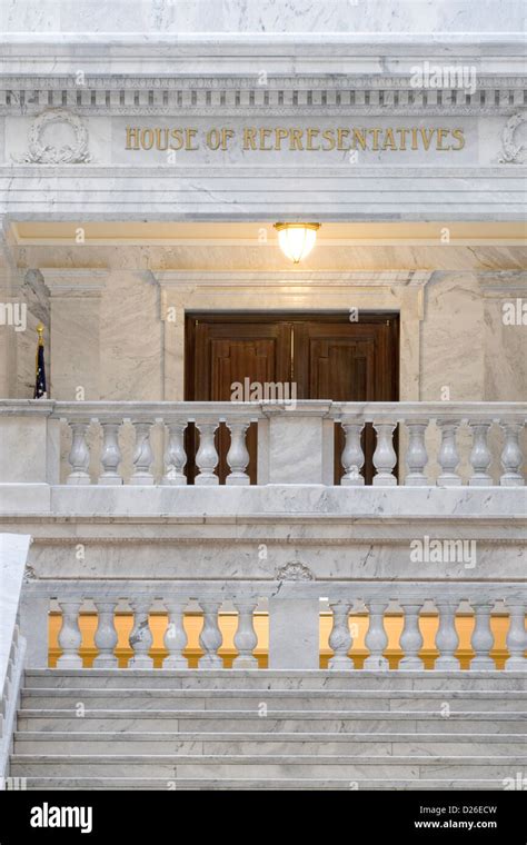 Marble Building Interior Stock Photo - Alamy