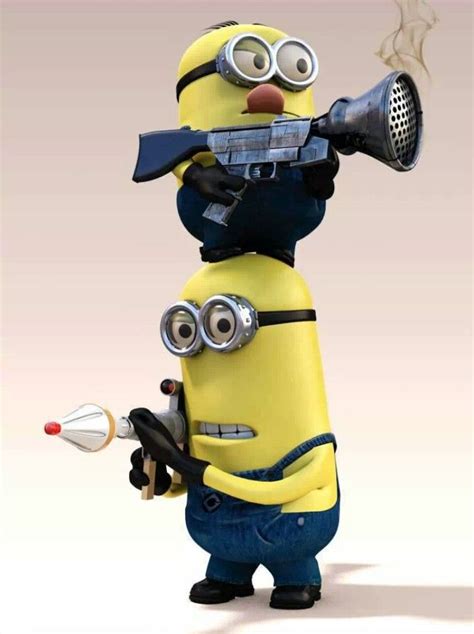 Minons on guard | Minions funny, Minion pictures, Minions