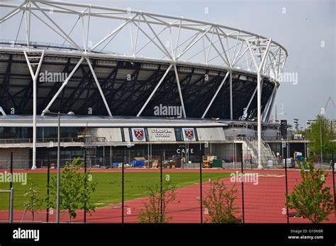 West Ham United Football Stadium at the Olympic Stadium, Stratford ...