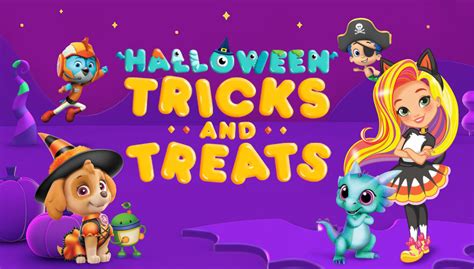 Nick Jr.: Halloween Tricks and Treats (Online Games) | Soundeffects ...