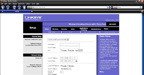 NinjaTechHelp: How to Set up a Cisco Linksys Wireless Router