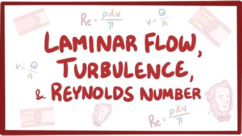 Laminar flow and Reynolds number: Video & Anatomy | Osmosis