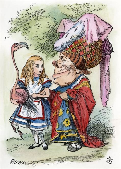 Alice In Wonderland 1865Nalice And The Duchess Illustration By John Tenniel From The First ...