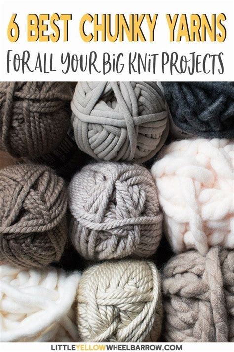 6 Jumbo Yarns for all Your Chunky Knit Projects - All Tested | Jumbo yarn, Big yarn blanket ...