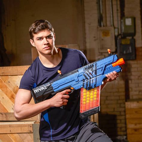 Best Buy: Nerf Rival Khaos MXVI-4000 Blaster Blue B3860