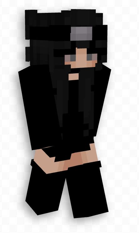 Aesthetic Minecraft Skin with Ninja Vibes