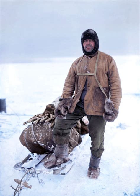 Newly Colourised Photos Of The Courageous Arctic Explorers Who Risked It All For Their ...