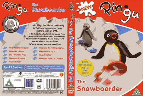 Pingu The Snowboarder DVD US | DVD Covers | Cover Century | Over 1.000.000 Album Art covers for free