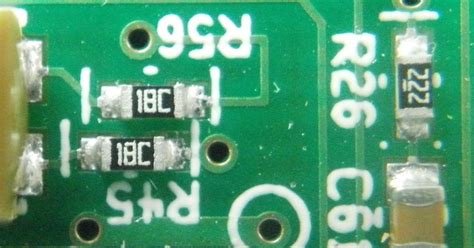 ☑ Surface Mount Resistor Codes 01c