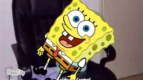 SpongeBob on a chair - YouTube