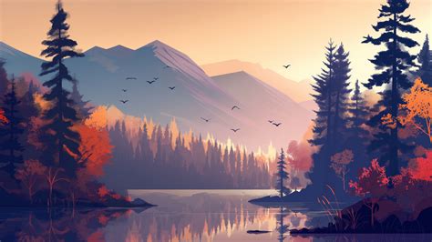 Wallpaper autumn, forest, mountain, 5k, Nature #16242 - Page 10