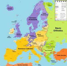 Religion Map Of Europe Religious Maps Of Abrahamic Religions | secretmuseum