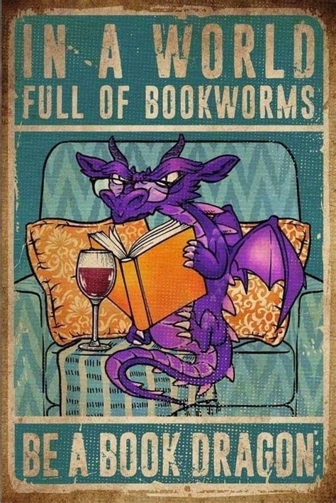 I Love Books, Books To Read, Art Jokes, Book Posters, Vintage Poster Art, Book Dragon, Book ...