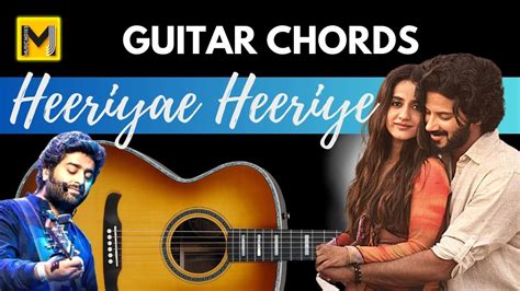 Heeriye Heeriye Guitar chords - Jasleen Royal ft Arijit Singh | Easy & Accurate - Mj Music Notes